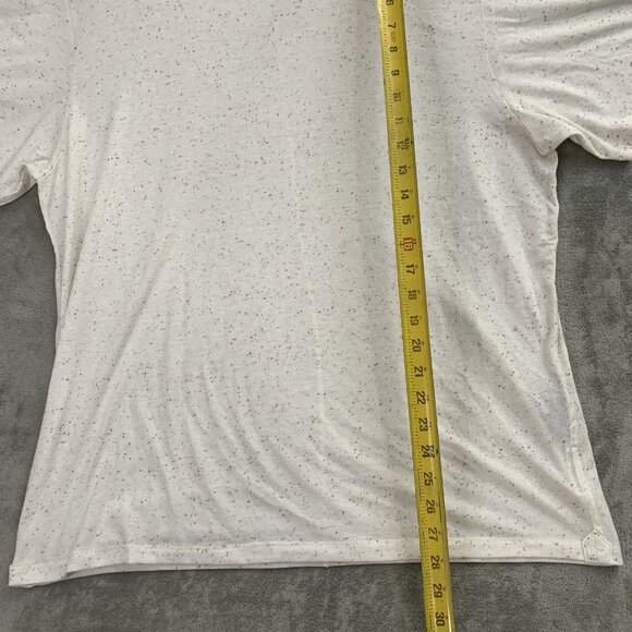 Rag & Bone Shirt Men’s XL Ivory Classic Nep Jersey Crew-Neck Short Sleeve Tee - Picture 2 of 10